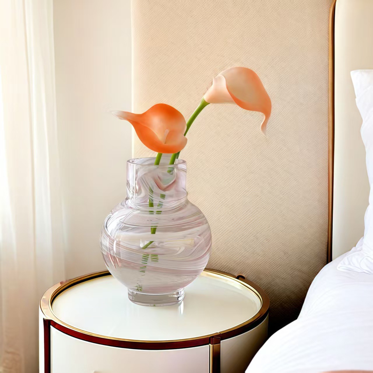 Medieval Style Glass Vase