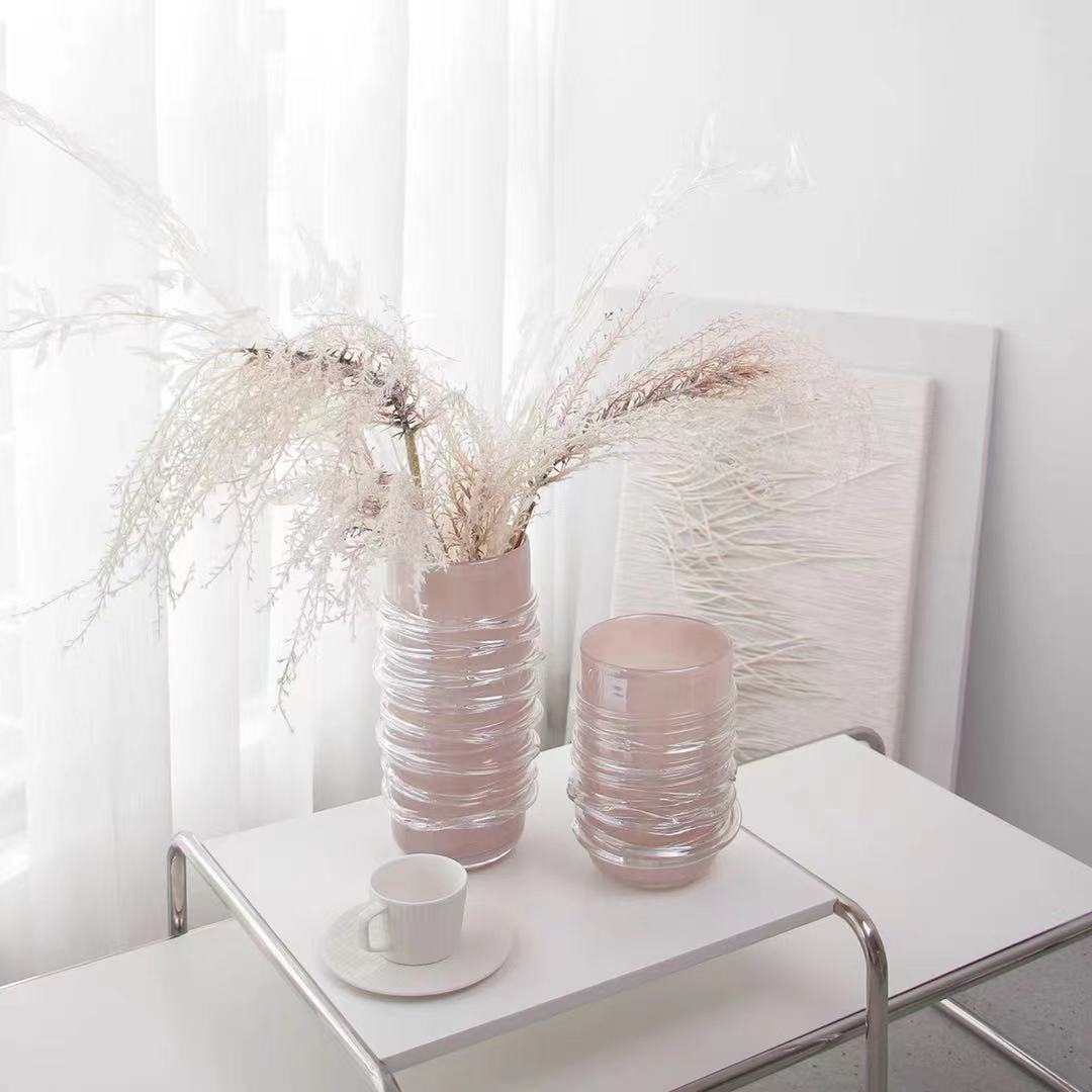 Spiral Glass Vase