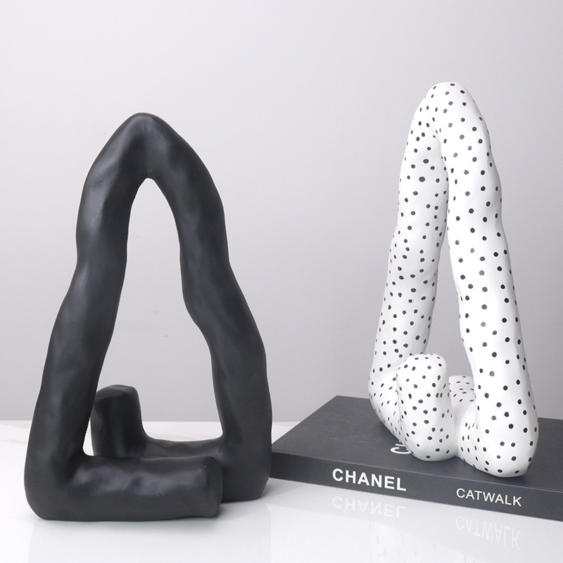Creative Shape Resin Sculpture
