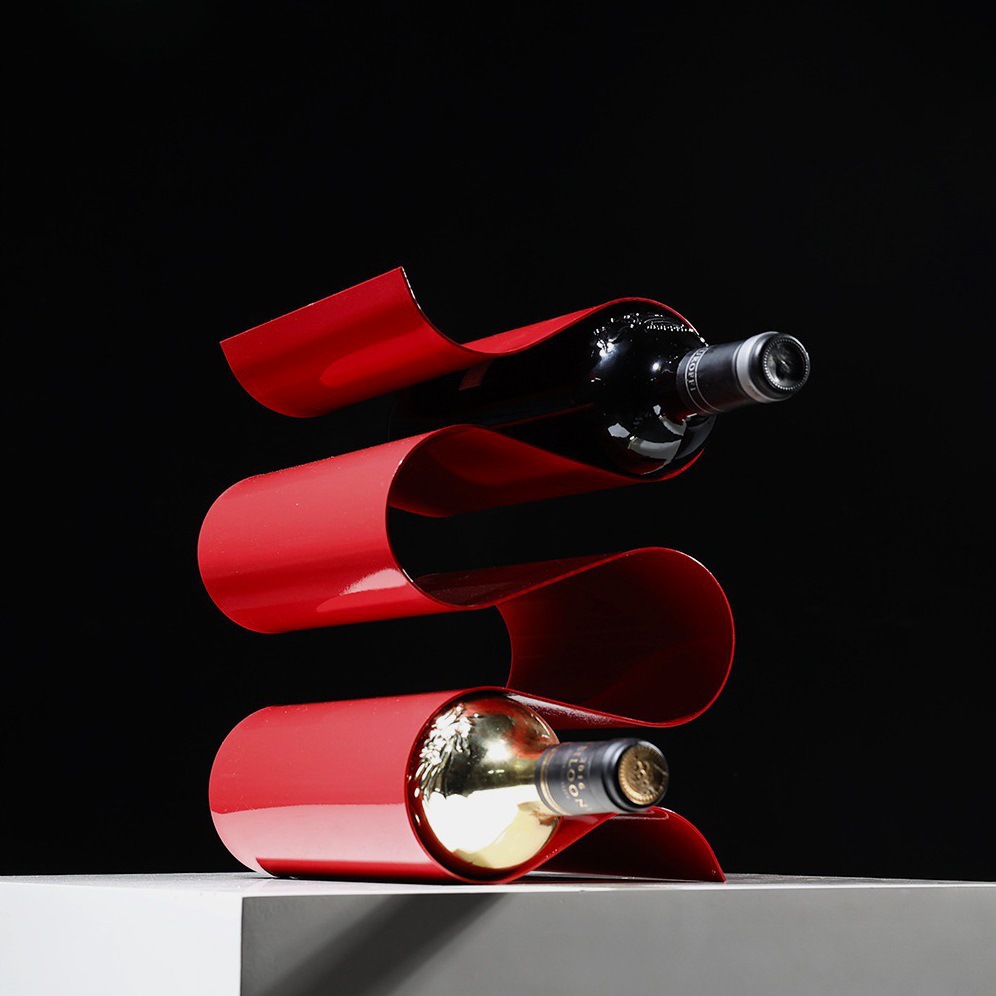 S Shape Nordic Wine Rack