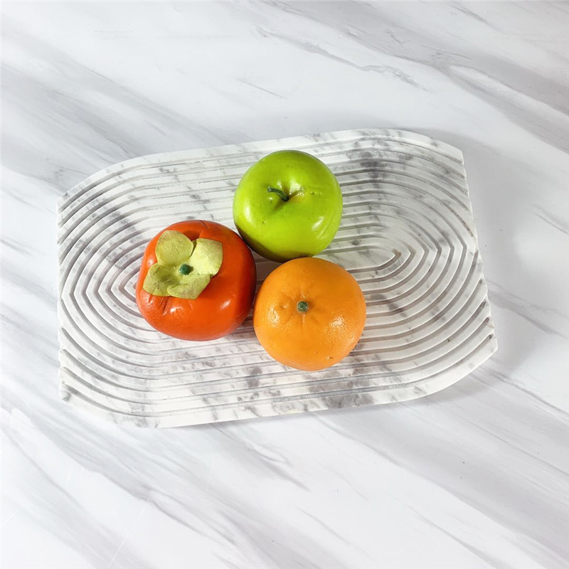 Geometric Marble Tray