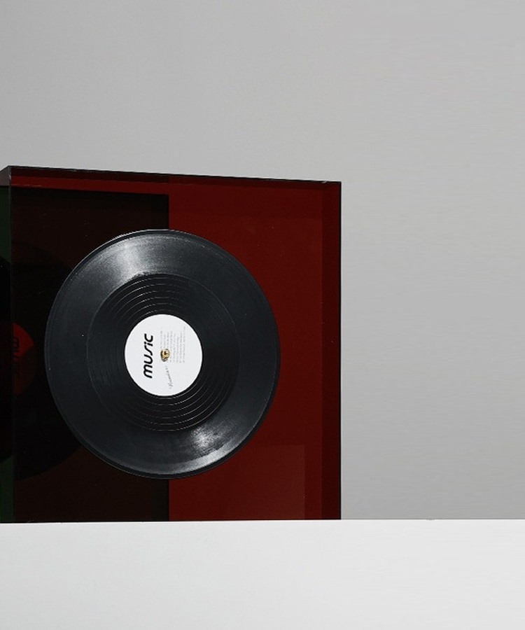 Model Vinyl Record Box