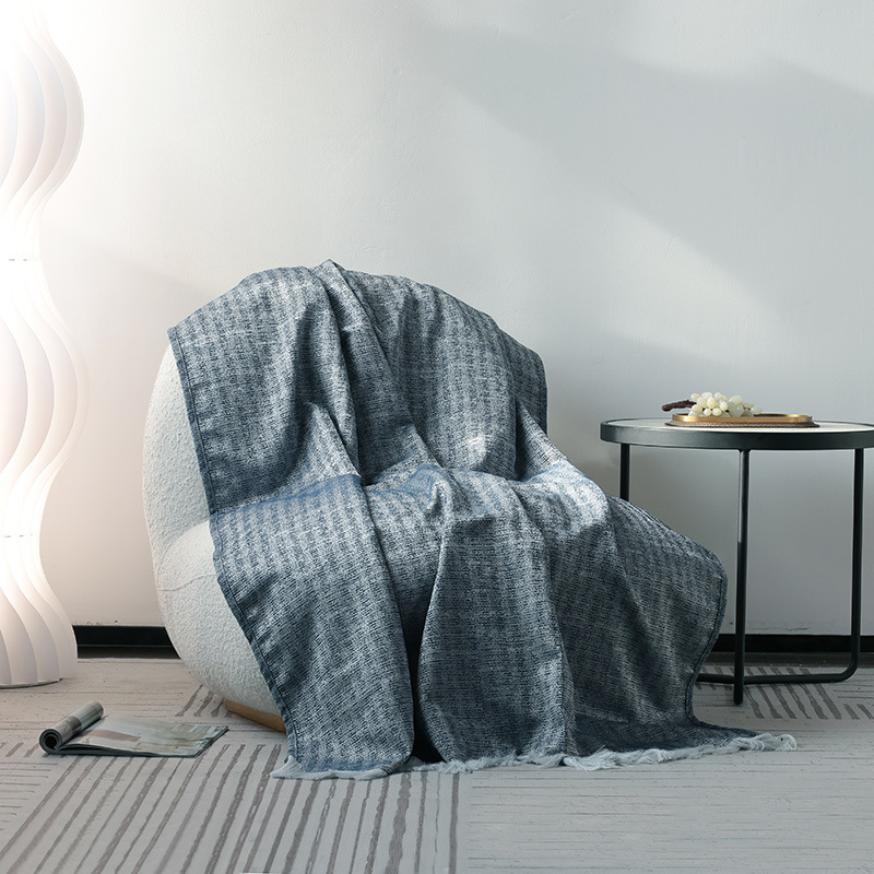 Blue Striped Blanket