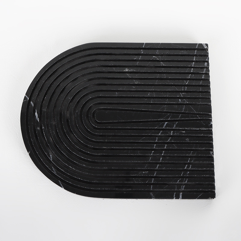 Black Marble Tray