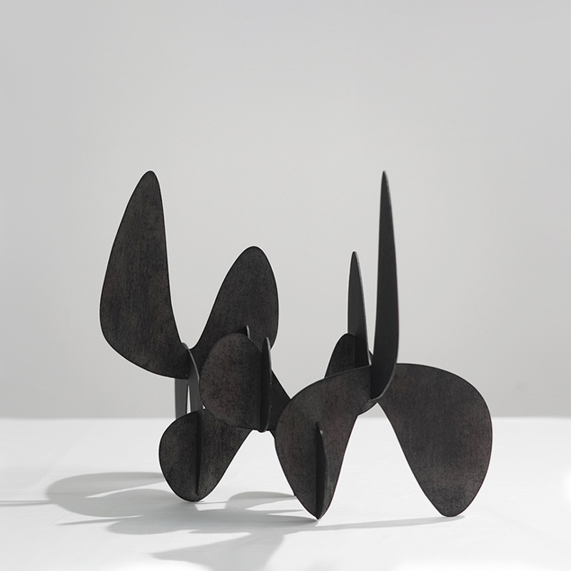 Geometric Metal Sculpture