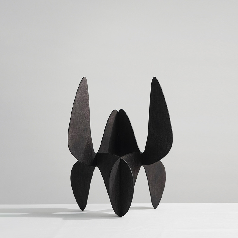 Geometric Metal Sculpture
