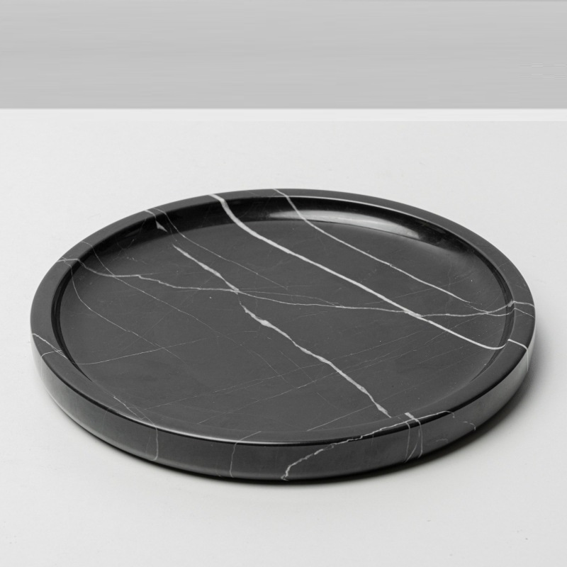 Black Marble Tray