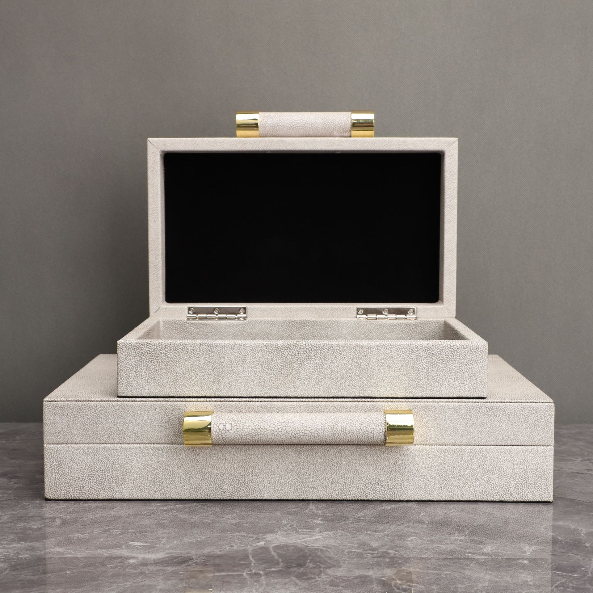 PU Leather Jewelry Box