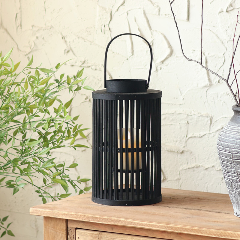 Bamboo Floor Lantern