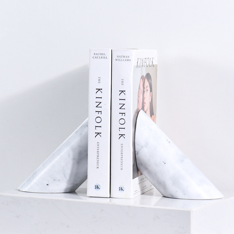 Marble Bookend