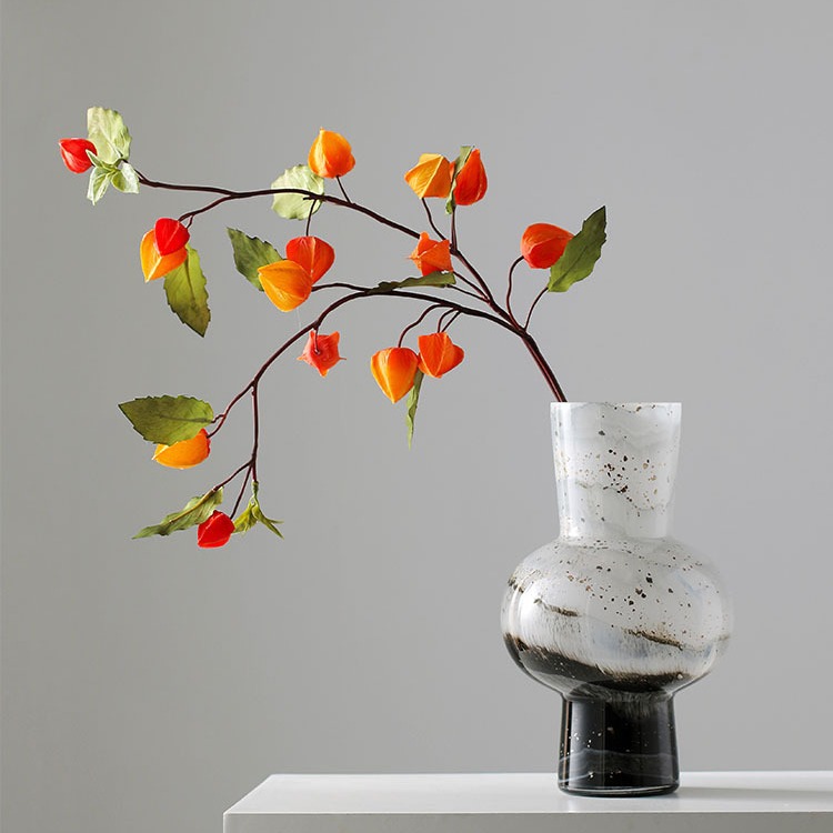 Chinese Style Glass Vase