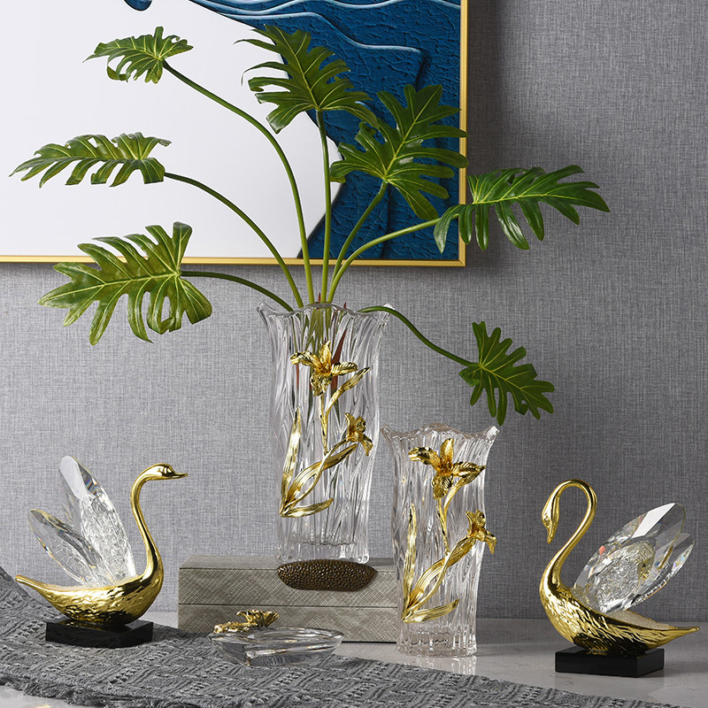 Luxury Style Glass Vase