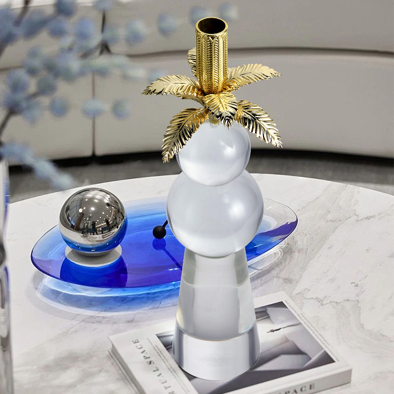 Coconut Tree Candle Holder