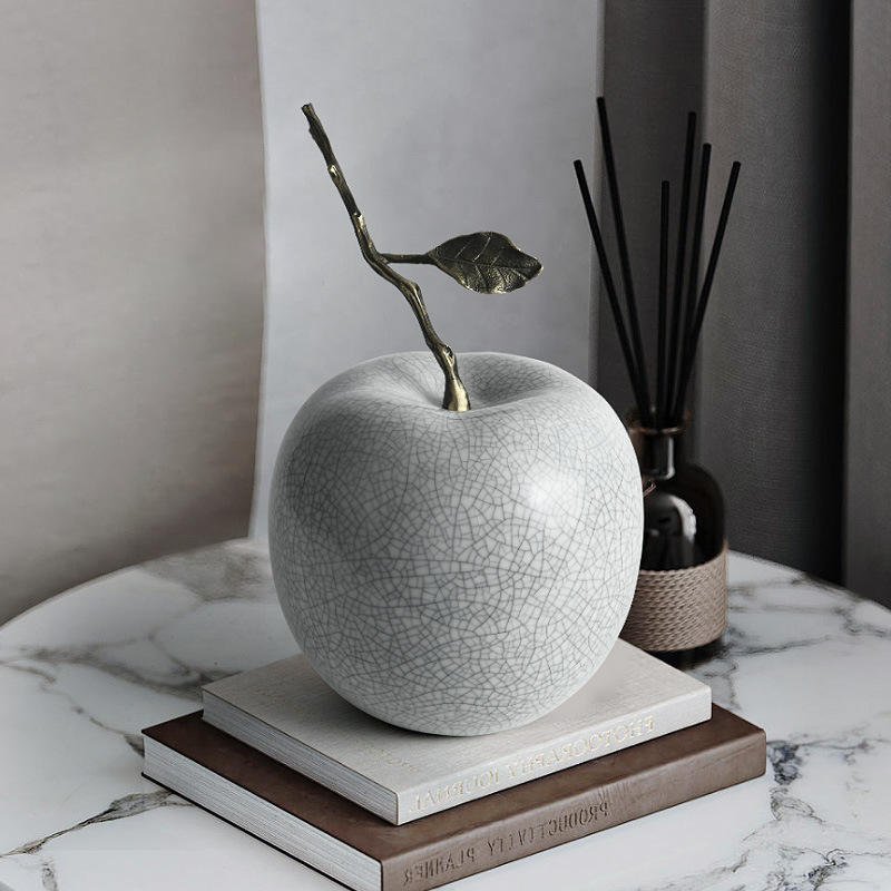 Ceramic Art Apple & Pear