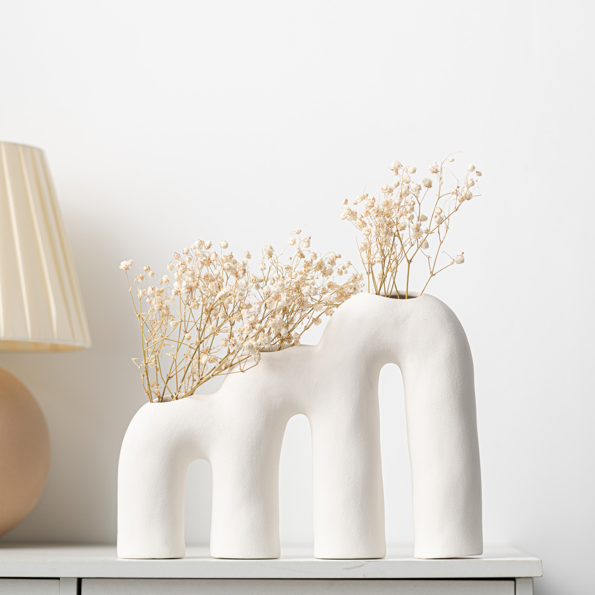 Freeform Shape Ceramic Vase