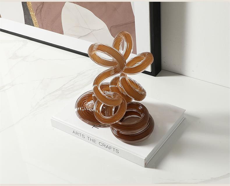 Abstract Spring Glass