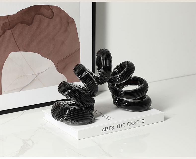 Abstract Spring Glass