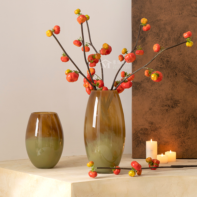 French Style Glass Vase