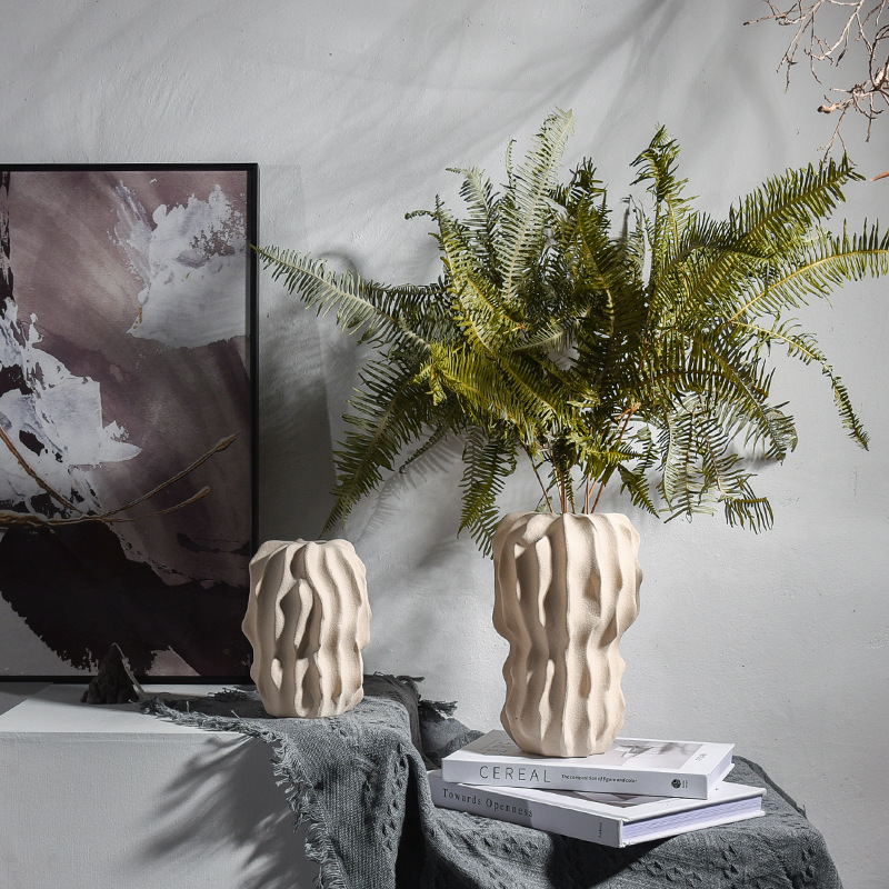 Wabi Sabi Style Ceramic Vase