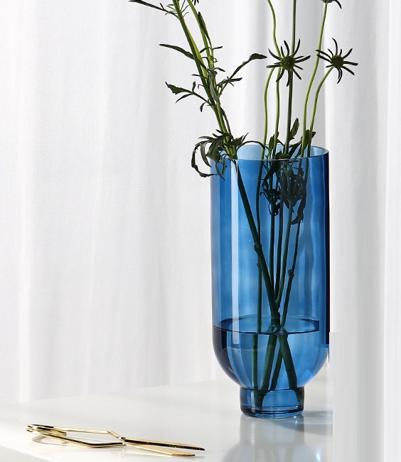 Transparent Glass Vase