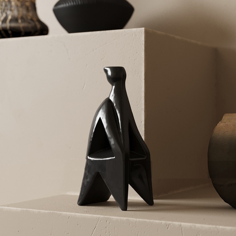Wabi Sabi Style Art Figure