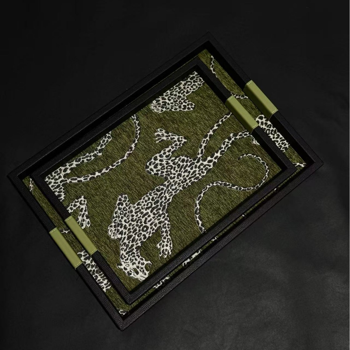 Leopard Print Tray