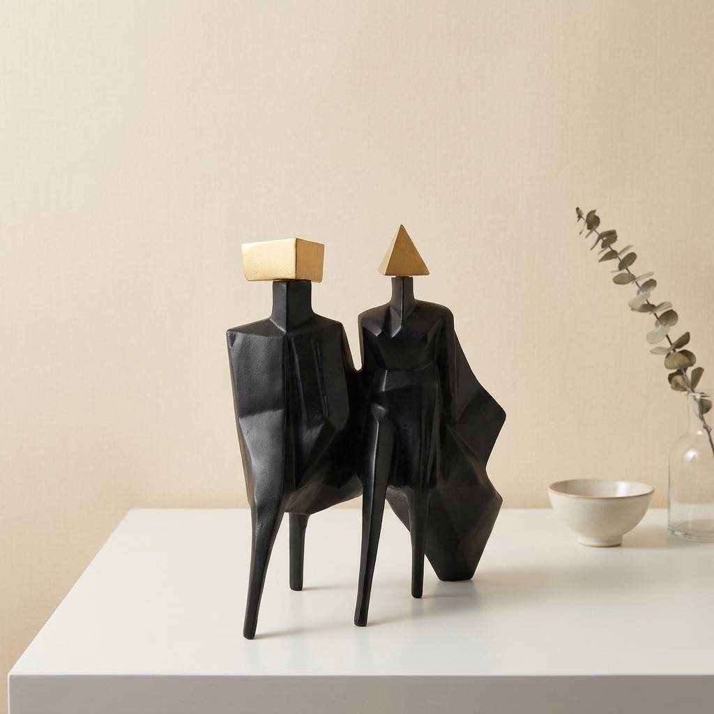 Geometric Human Sculpture
