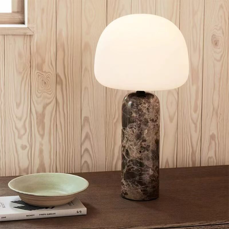 Medieval Marble Table Lamp