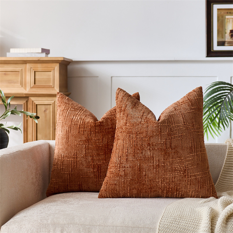 Bamboo Pattern Chenille Cushion