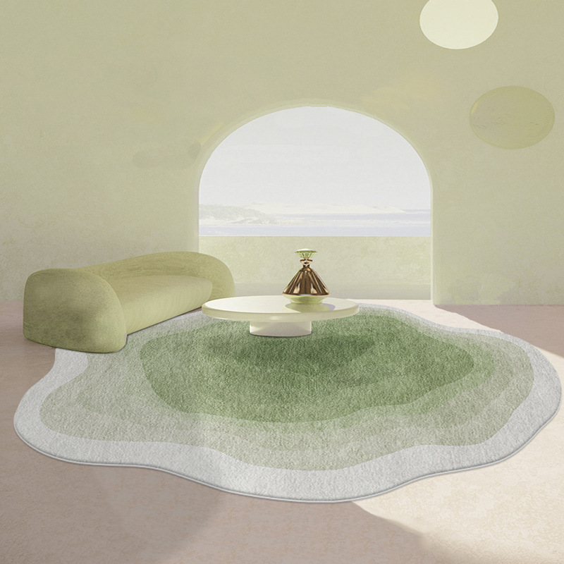 Fade Green Freeform Carpet