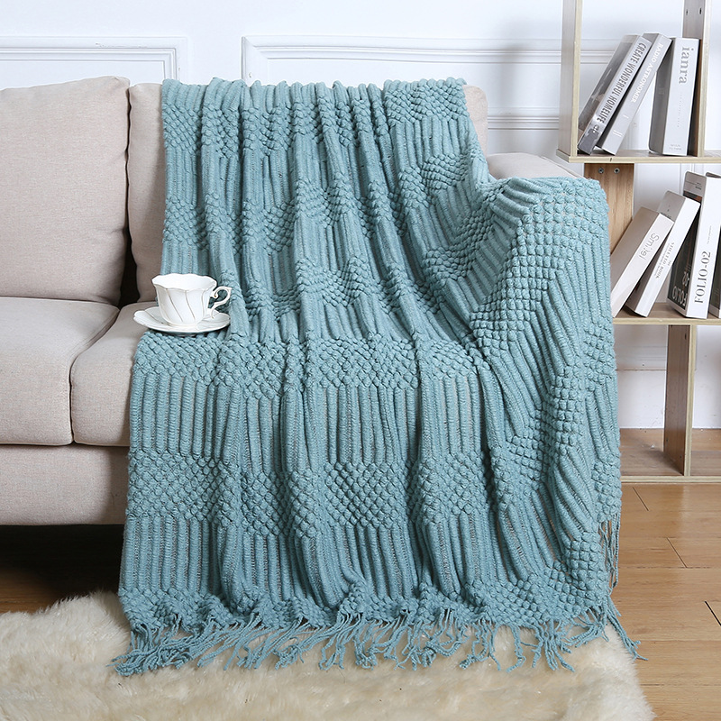 Soft Touch Blue Blanket