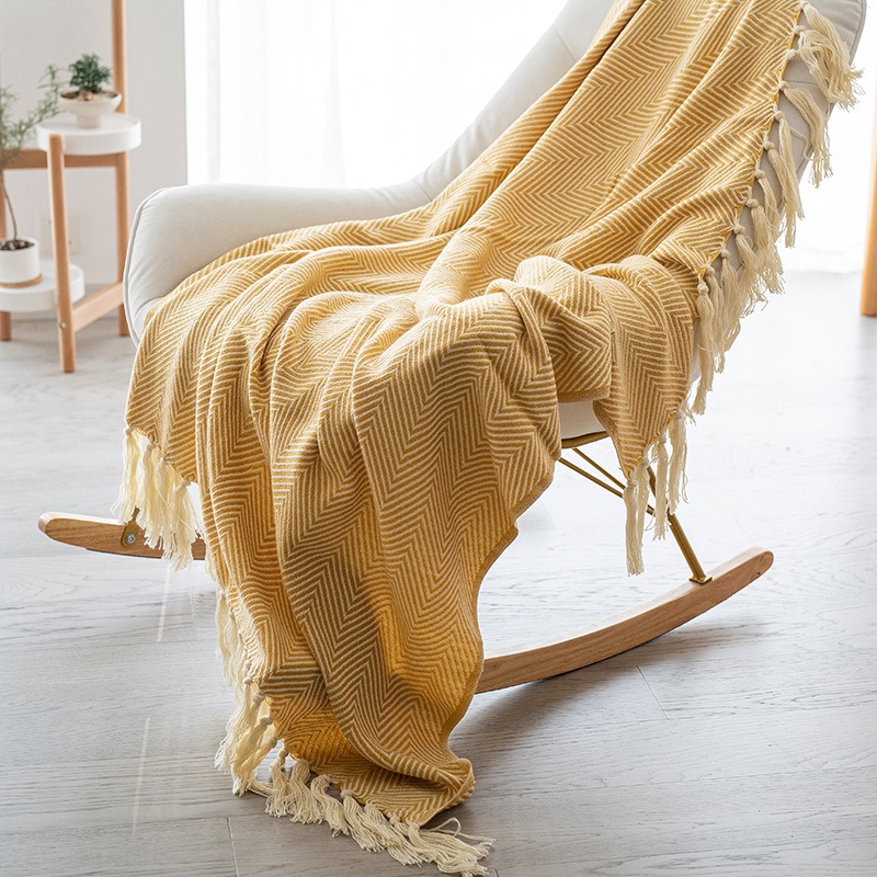 Sunshine Yellow Blanket
