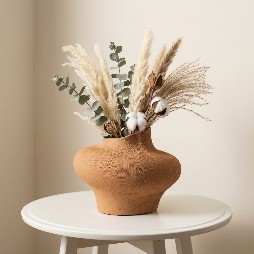 Brushed Pottery