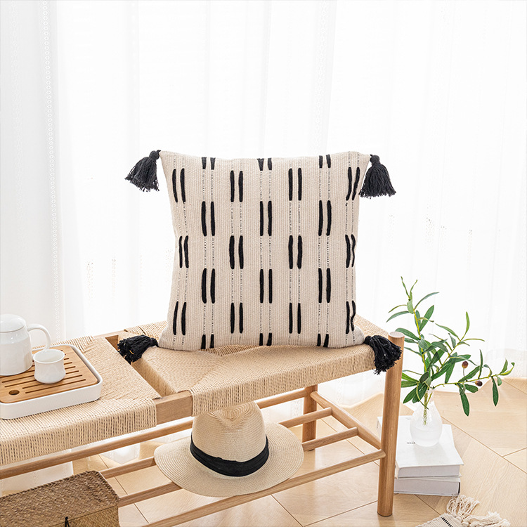 Bohemian Tassels Style Cushion