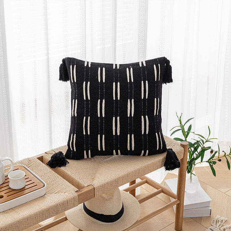 Bohemian Tassels Style Cushion